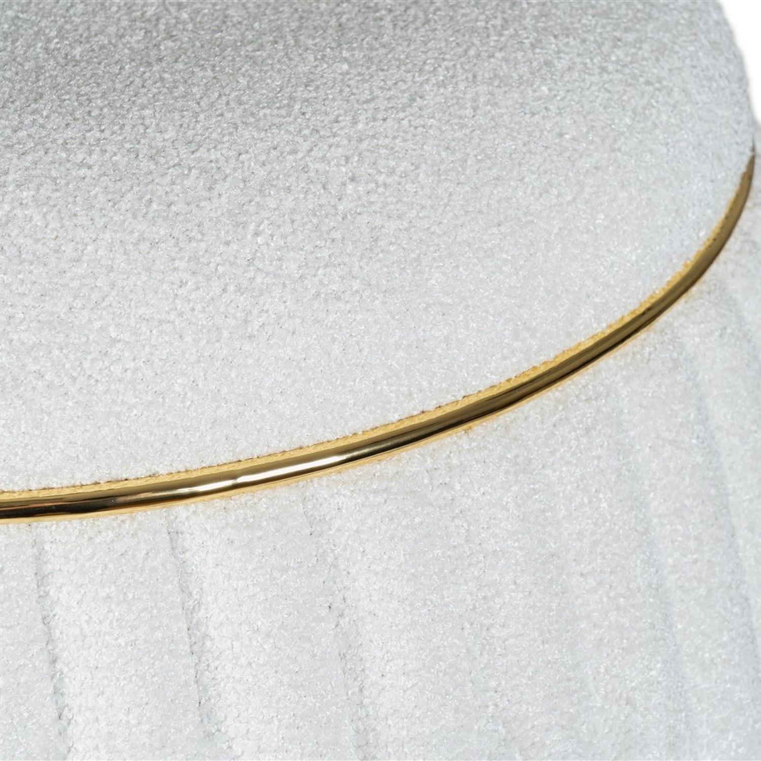 Hvid / Guld - Billede 5