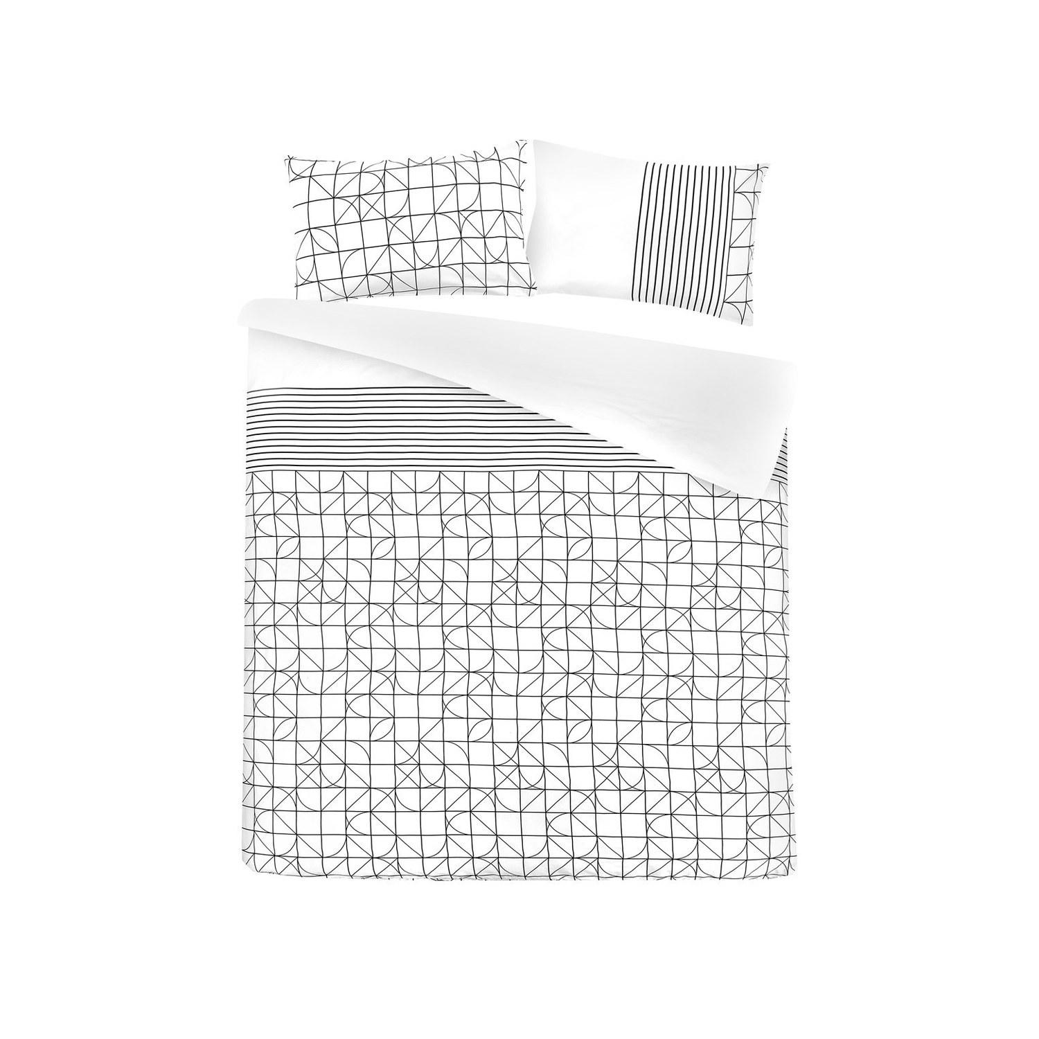 Dynebetræk: 135x135 cm - Pudebetræk: 80x80 cm - Billede 2