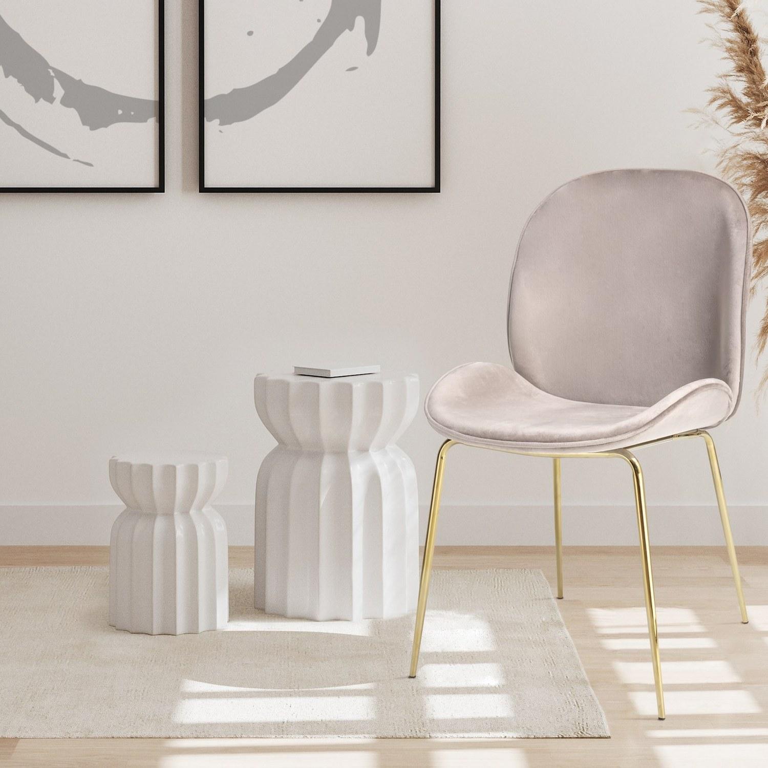 Beige / Messing - Billede 5