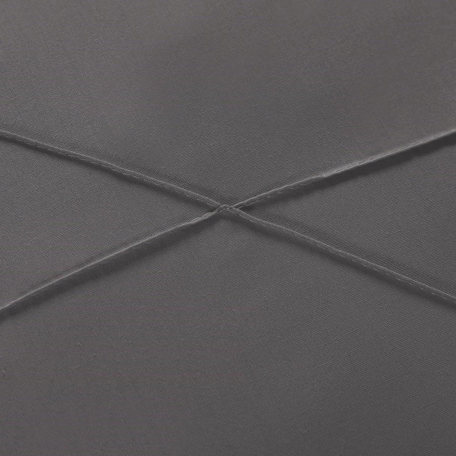 Dynebetræk: 135x135 cm - Pudebetræk: 80x80 cm / Grå - Billede 4