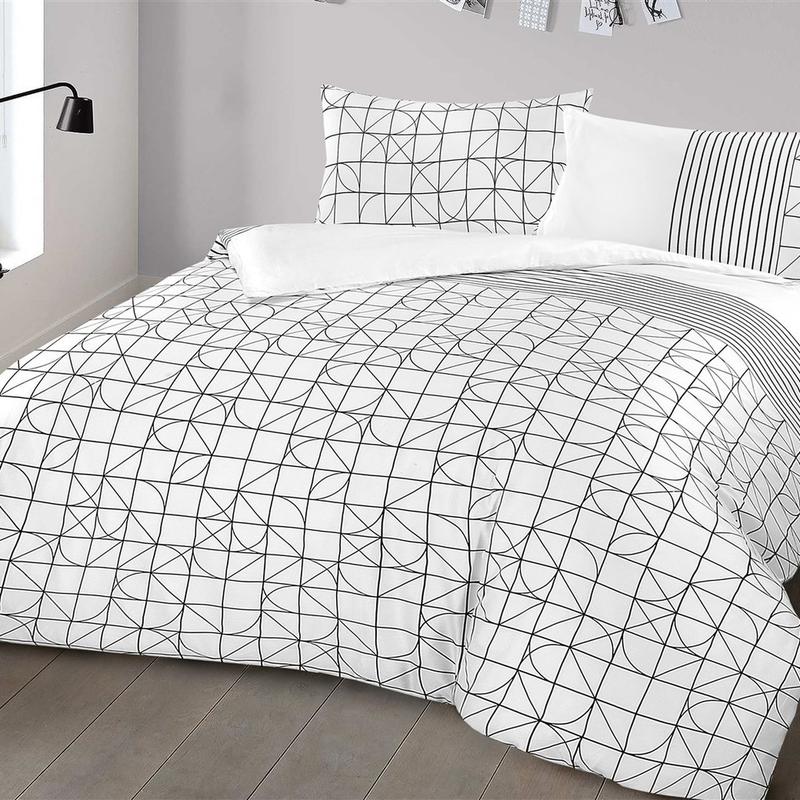 Dynebetræk: 135x135 cm - Pudebetræk: 80x80 cm - Billede 3