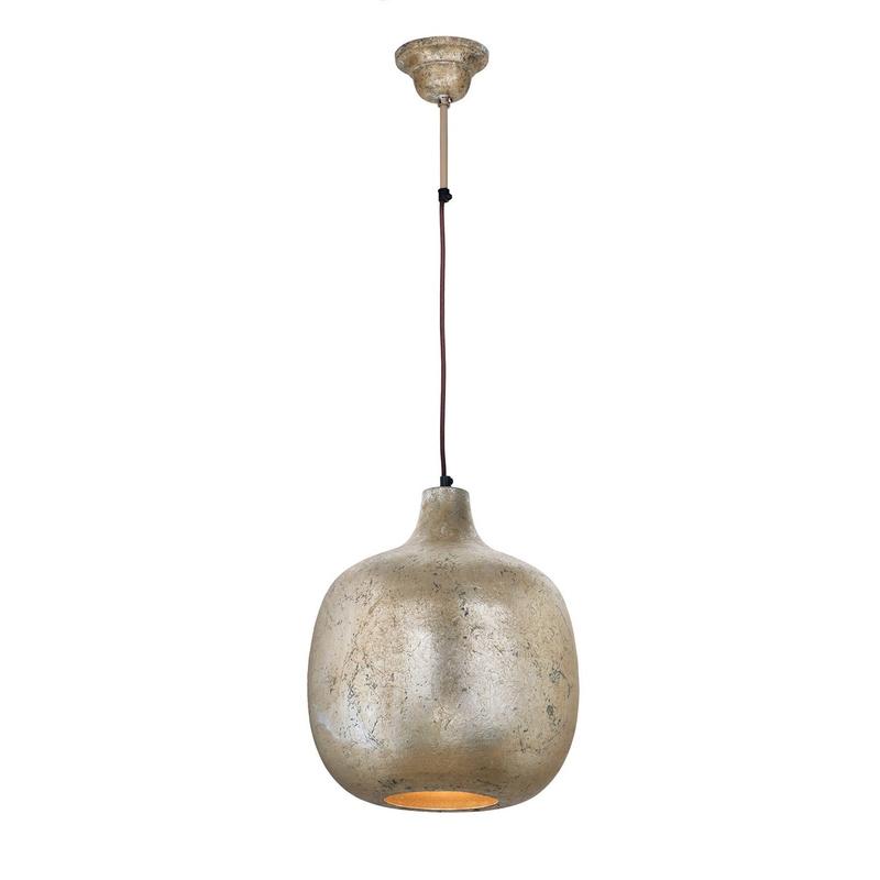 34x34x38 cm / Lys bronze - Billede 1