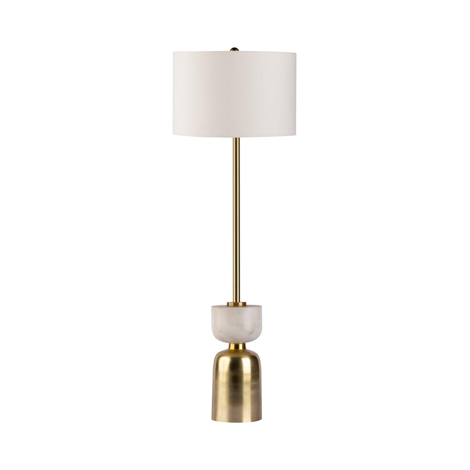 Hvid / Guld - Billede 1