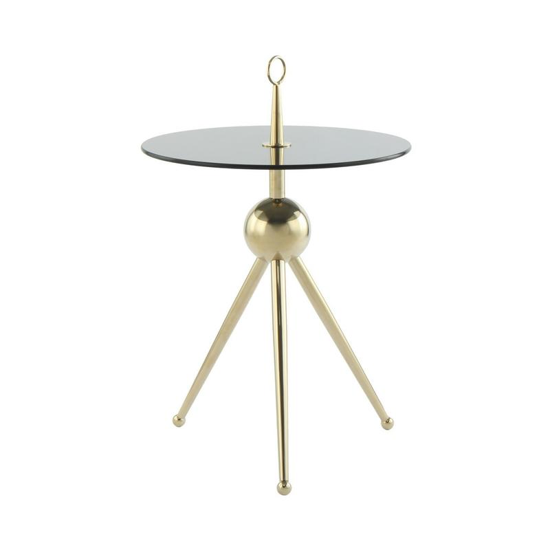 Ø46x52 cm / Guld / Grå - Billede 1