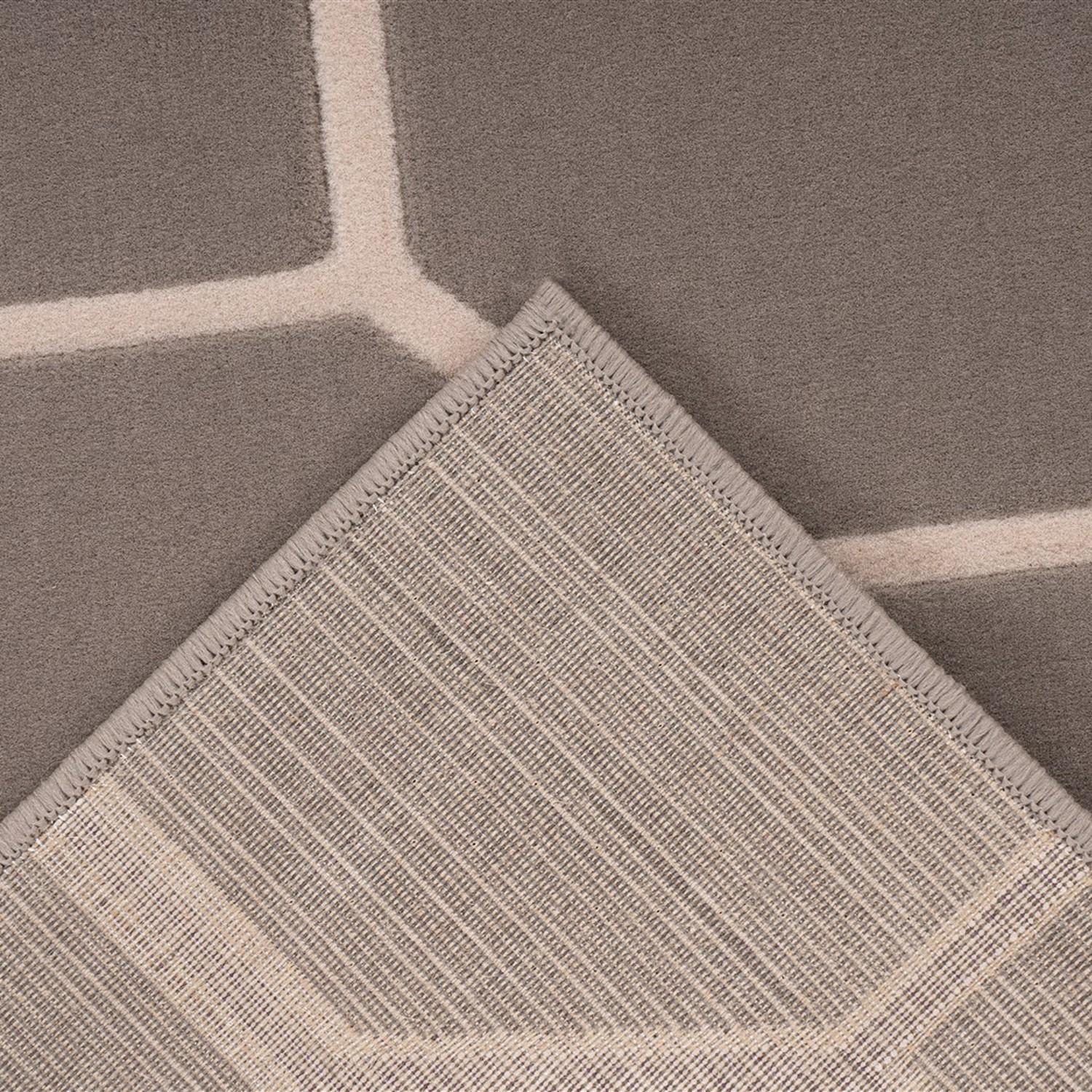 Løber / Taupe / Elfenben / 80x300 cm - Billede 4