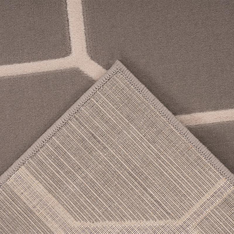 Løber / Taupe / Elfenben / 80x300 cm - Billede 4