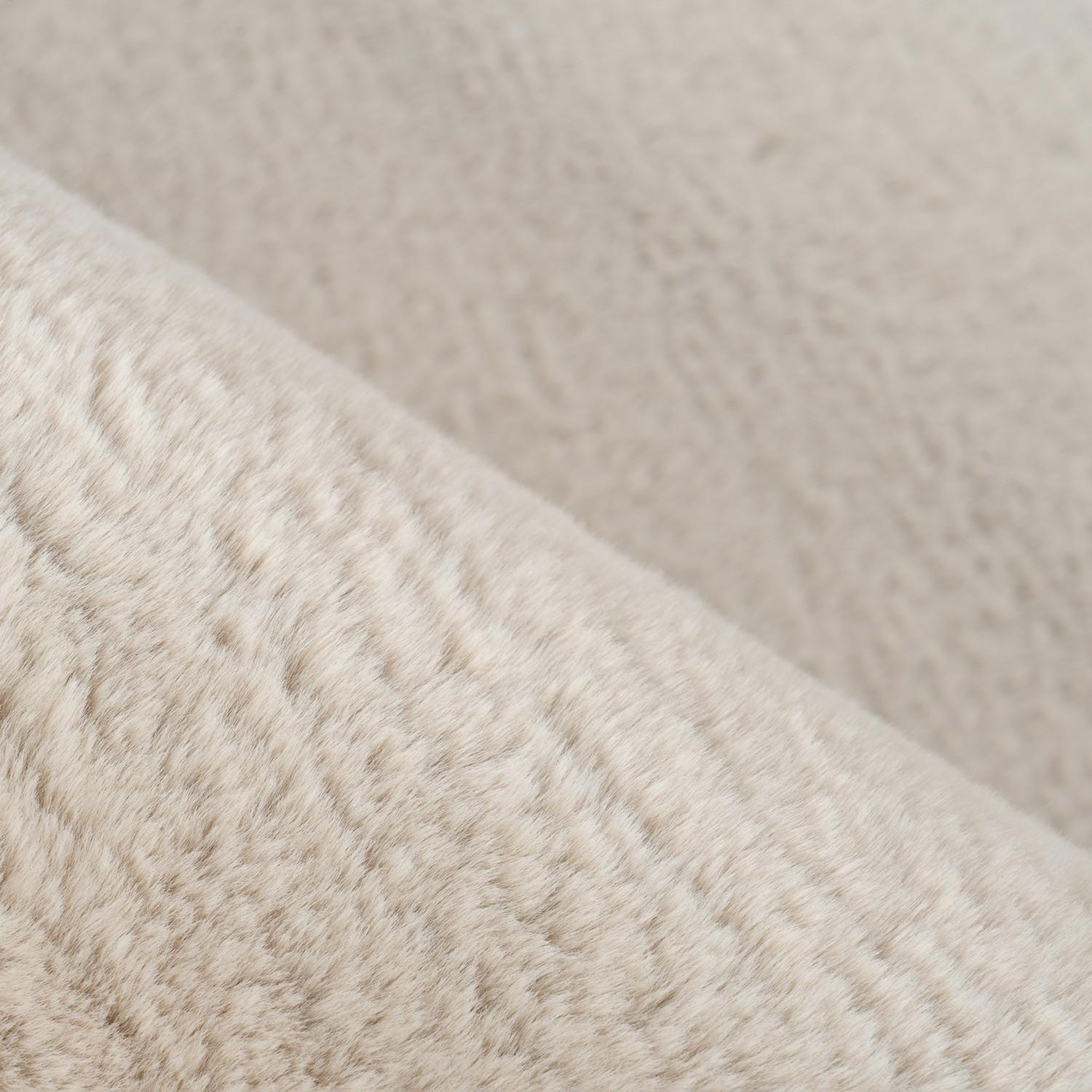 Rund / Creme / 120x120 cm - Billede 4