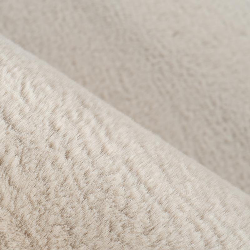 Rund / Creme / 120x120 cm - Billede 4